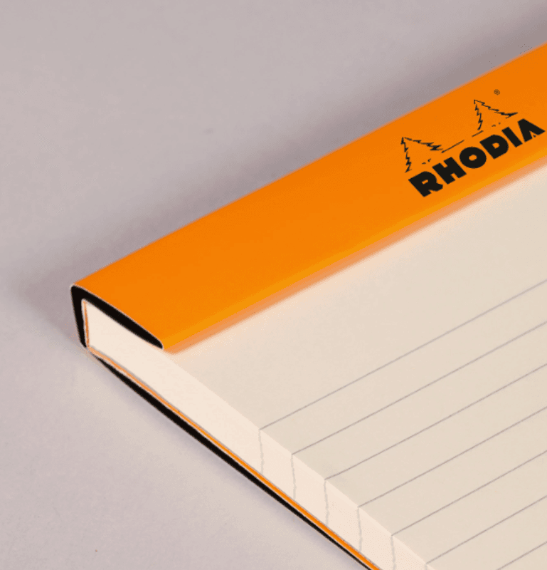 Rhodia Premium Pad Linjer, stiftet A5