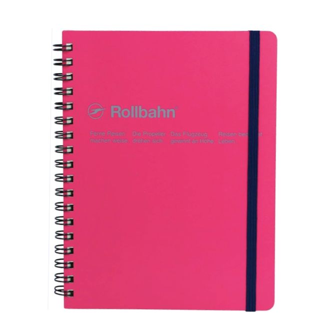 Hovedbilde Delfonics Rollbahn Notatbok A5, Rosa