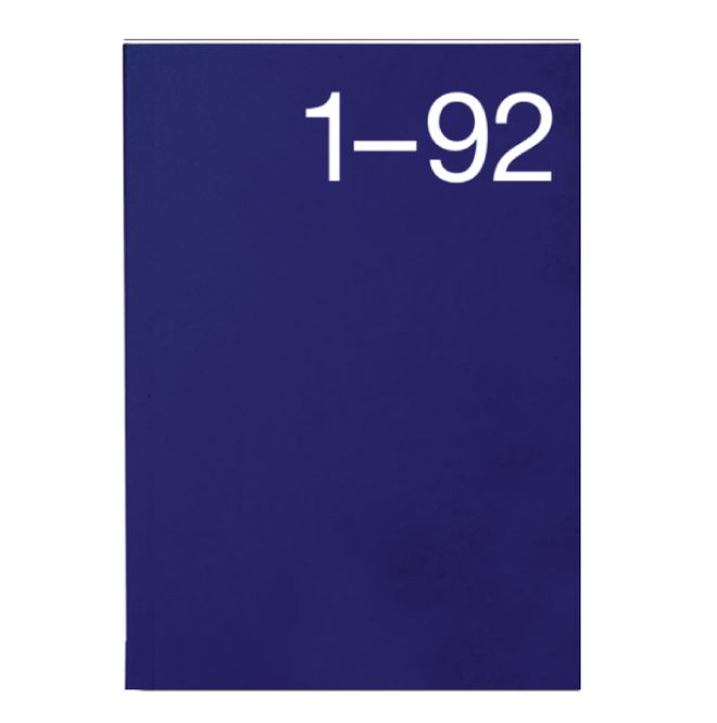 Hovedbilde Marjolein Delhaas Journal 92 Blue