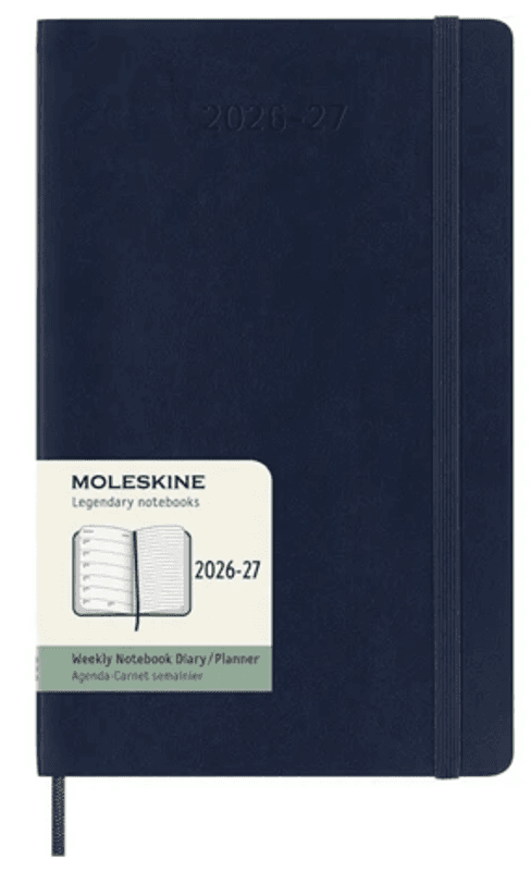 Moleskine SOFT 18 mnd Weekly Notebook 2026/27 Large