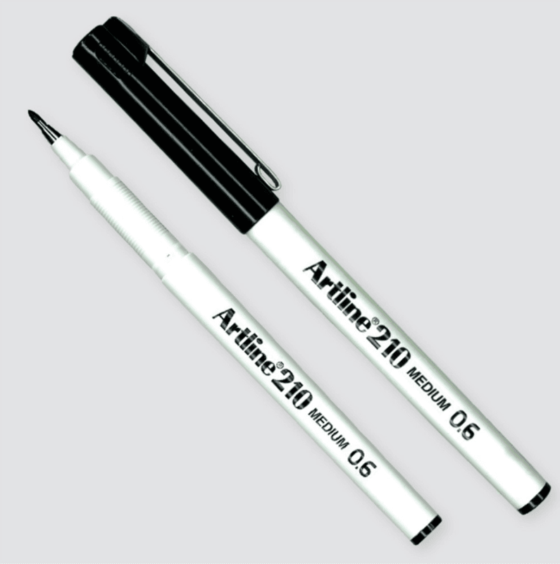Artline Tusjpenn 02, og 06