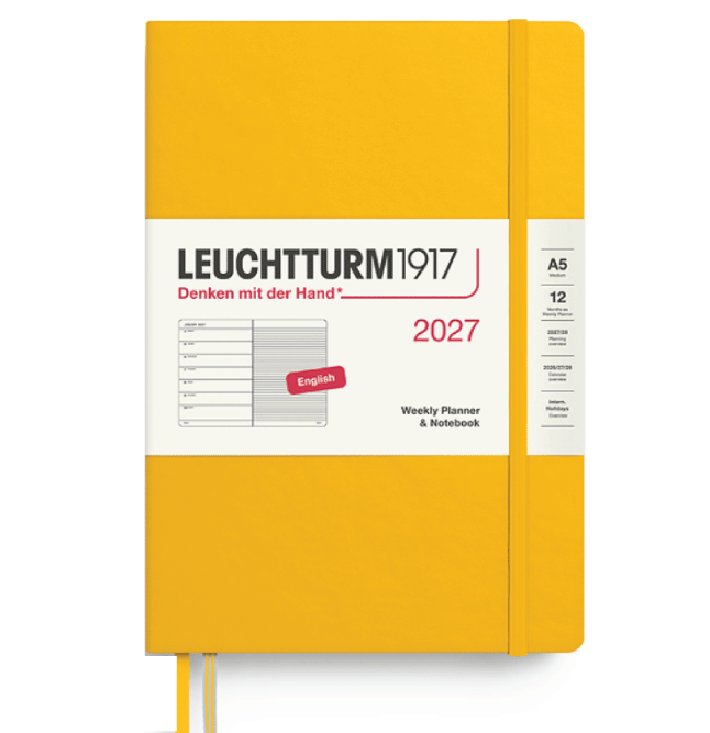 Hovedbilde LT Weekly Planner & Notebook 2027 Softcover A5 