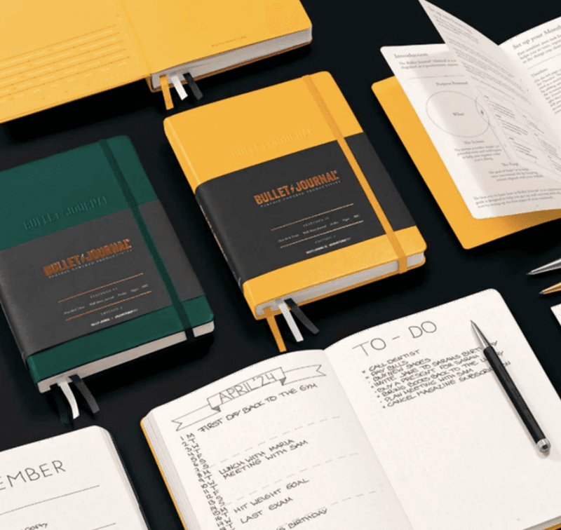 LT Bullet Journal Edition 2 A5 Dotted, Yellow 