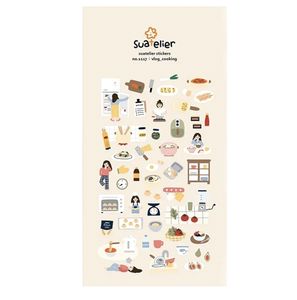 Hovedbilde Suatelier Stickers Vlog cooking