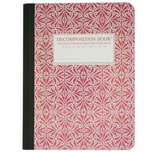 Hovedbilde Decomposition Notatbok RED TILE, B5