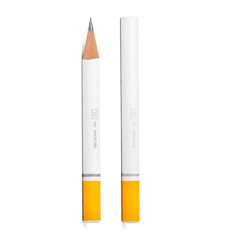No Smoking Cigarette Pencil