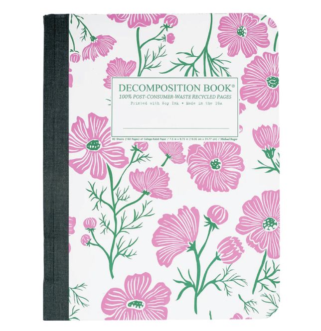 Hovedbilde Decomposition Notatbok COSMOS FLOWERS, B5