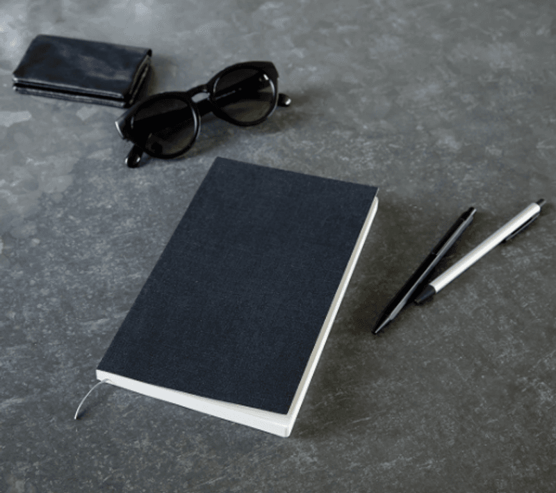 ITO Bindery Notebook Black A5 Slim