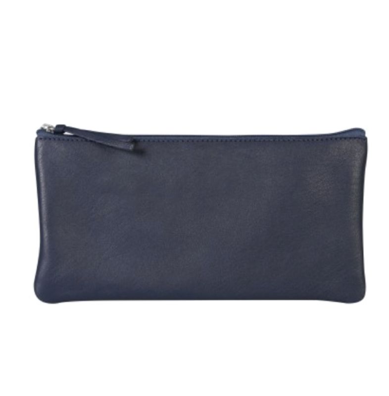 Claire Fontaine Skinnpenal Flat modell, Petroleum 