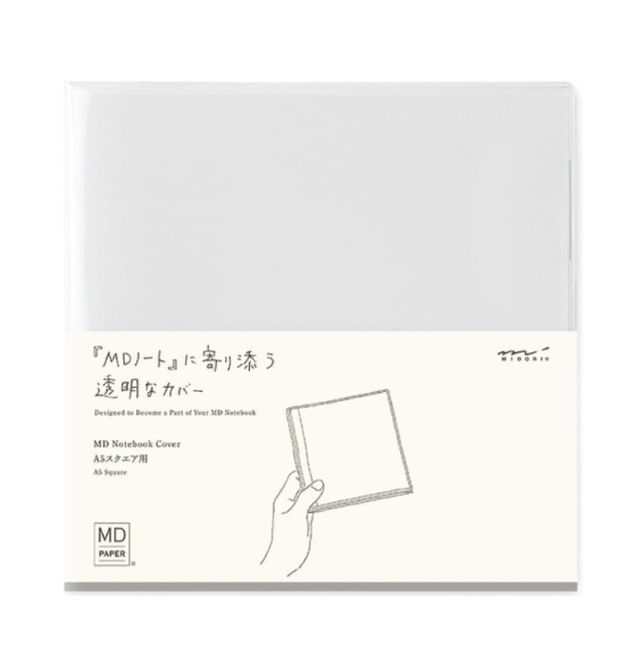 Hovedbilde MD Plastic Cover til notatbok A5 Square